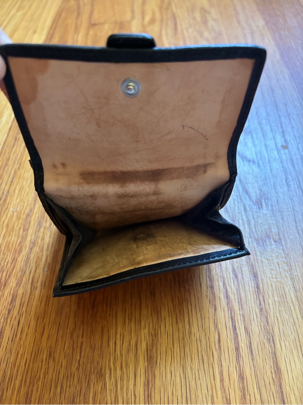 Coach Vintage Black Leather Buckle Wallet - Picture 3 of 7